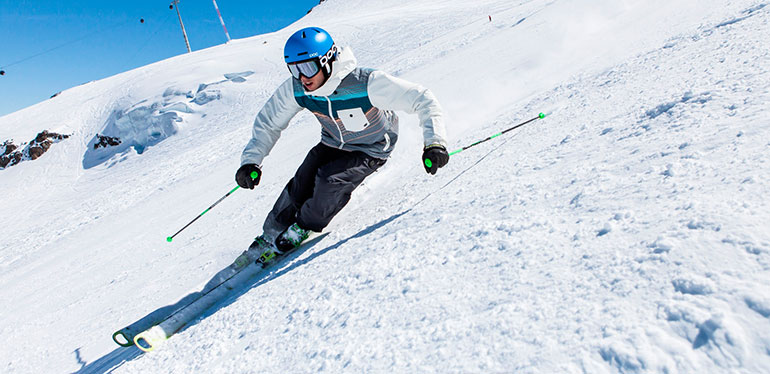 Skifahren am Pitztaler Gletscher